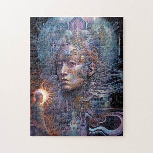 Puzzle Art Visionnaire Surreal Man (Vertical)