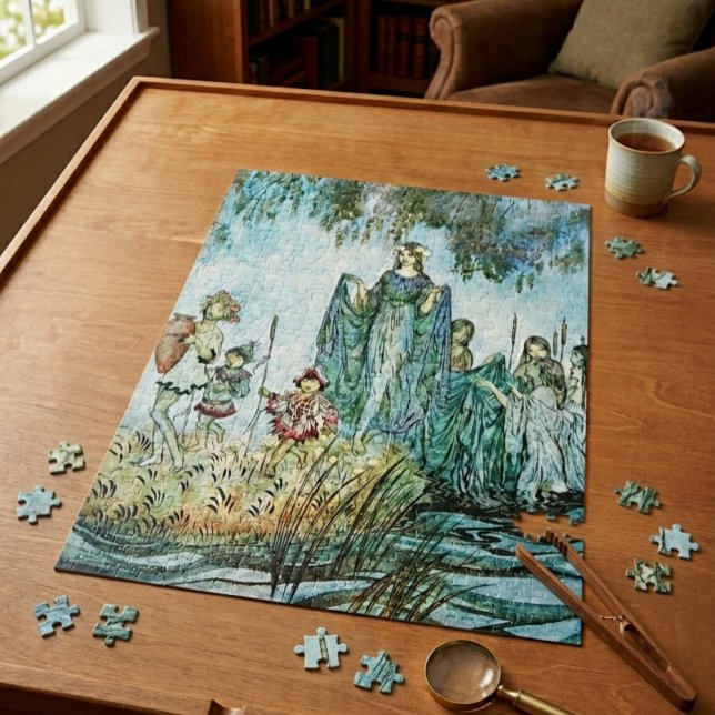 Puzzle Arthur Rackham Art de Fées Comus Vintage  (Créateur téléchargé)