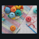 Puzzle Artisanat Crochet coloré Fil Fil Nain Needlework<br><div class="desc">Ce puzzle à thème artisanal comporte des boules colorées de fil avec crochet #crochet #artisanat #artisanat #fil #créatif #artisanal #artisanal #artisanal #amour #broderie #girly #feminine #jigsaw #puzzle #jigsawpuzzle #cadeaux #fun #stockingstuffers #jeux</div>