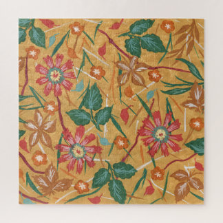 Puzzle Artistic Watercolor Flowers : Arrière - plan color