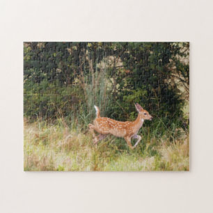 Puzzle artistique de faon, jeune cerf
