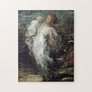 Puzzle artistique "Mère avec enfant"