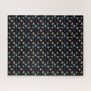 Puzzle Arts martiaux Karate Étoiles Abstraites Étincelles