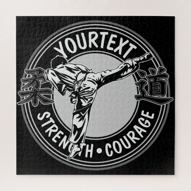 Puzzle Arts martiaux personnalisés JUDO Japon Sport de co (Vertical)