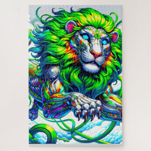Puzzle Artsy Lion