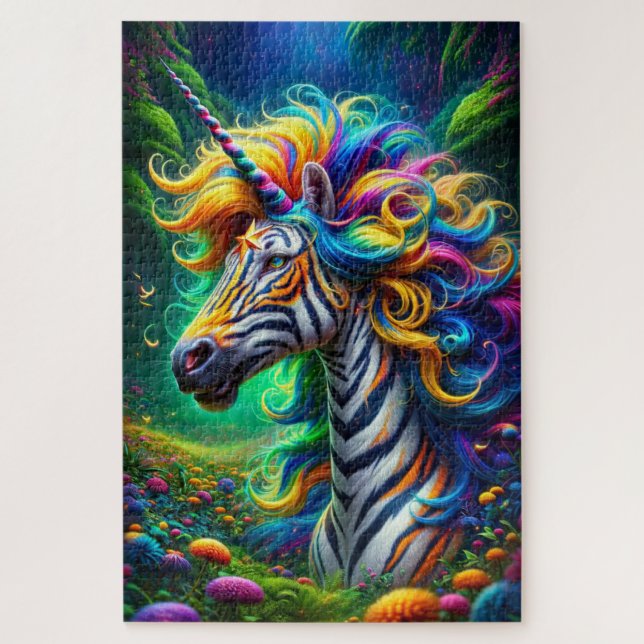 Puzzle Artsy Unicorn (Vertical)
