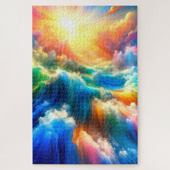 Puzzle Artsy Waves (Vertical)