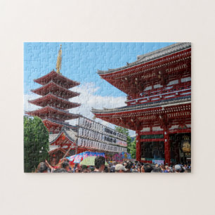 Puzzle Asakusa Pagoda Sensoji Shinto shinto Tokyo Japon