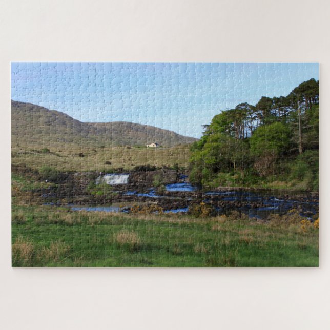 Puzzle Ashleigh Falls, Co. Mayo, Irlande. (Horizontal)