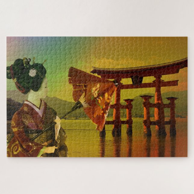 Puzzle asiatique (Horizontal)