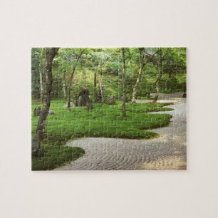 Puzzle Asie, Japon, Fukuoka, Dazaifu, Temple Komyoji