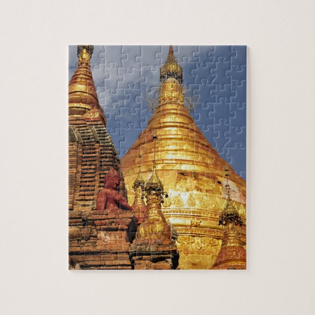Puzzle Asie, Myanmar (Birmanie), Bagan (Pagan). Le Dhamma (Vertical)