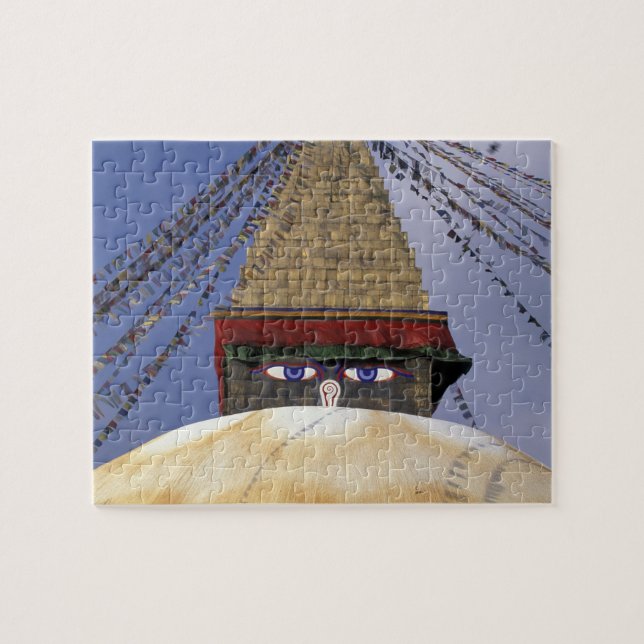 Puzzle Asie, Népal, Katmandou. Stupa de Bouddhanath. 2 (Horizontal)