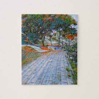Puzzle Asie Taïwan Dahu Park Paysage