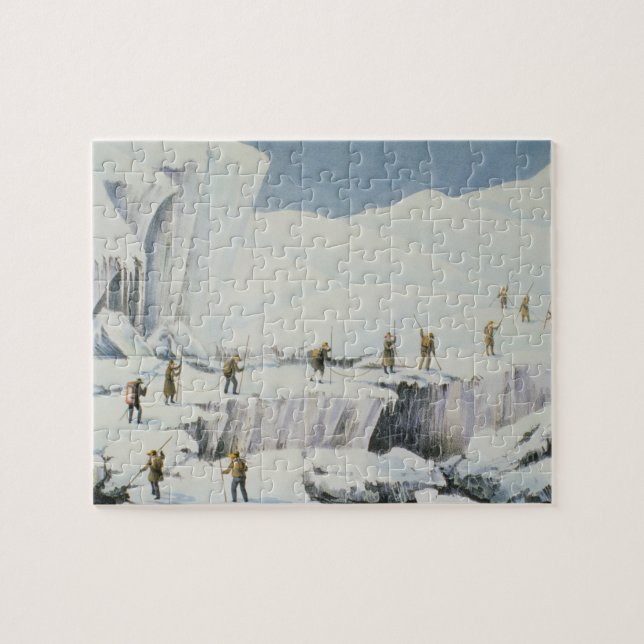 Puzzle Aspect fréquent de la glace avec des ponts de Sno (Horizontal)