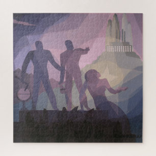 Puzzle Aspiration – 1936 Aaron Douglas Art