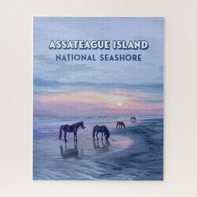 Puzzle Assateague Island National Seashore Horaires Vinta (Vertical)
