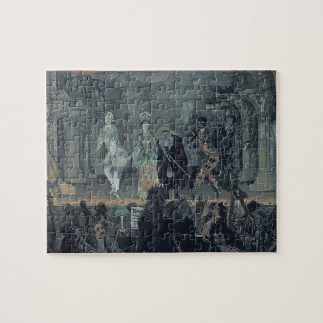 Puzzle Assemblée des maçons libres avant l'initiation d'a (Horizontal)