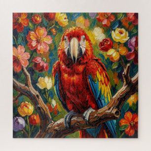 Puzzle Assez Impasto Ara Perroquet Blanc