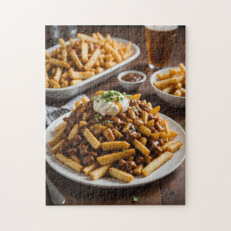 Puzzle Assiette de Poutine