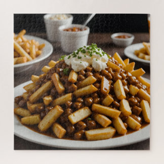 Puzzle Assiette de Poutine