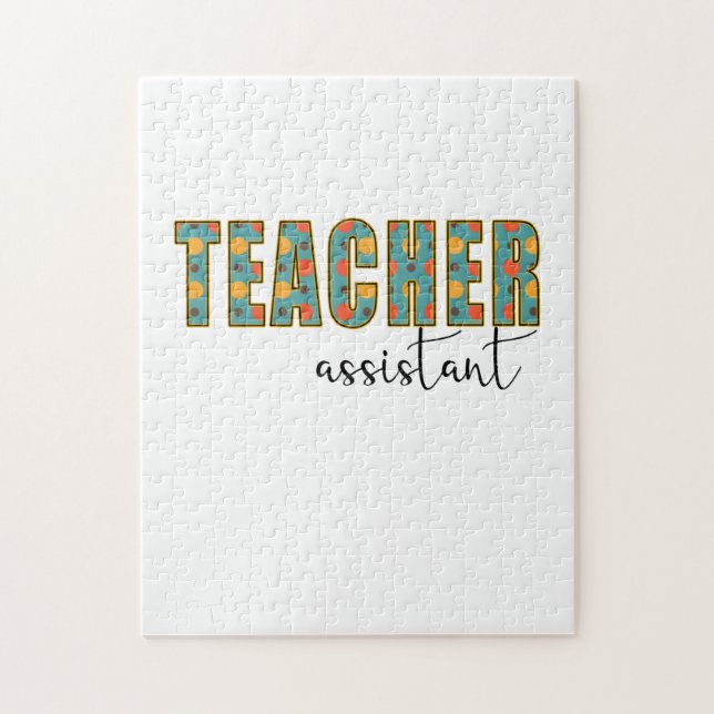 Puzzle Assistant enseignant en art (Vertical)
