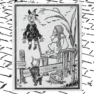Puzzle Assistant vintage d'Oz, Dorothy Toto Rencontre ave