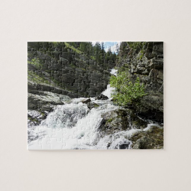 Puzzle Aster Creek à Glacier National Park (Horizontal)