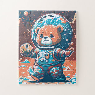 Puzzle Astro Bear Basketball