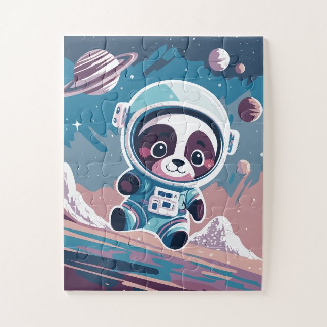 Puzzle Astro Panda (Vertical)