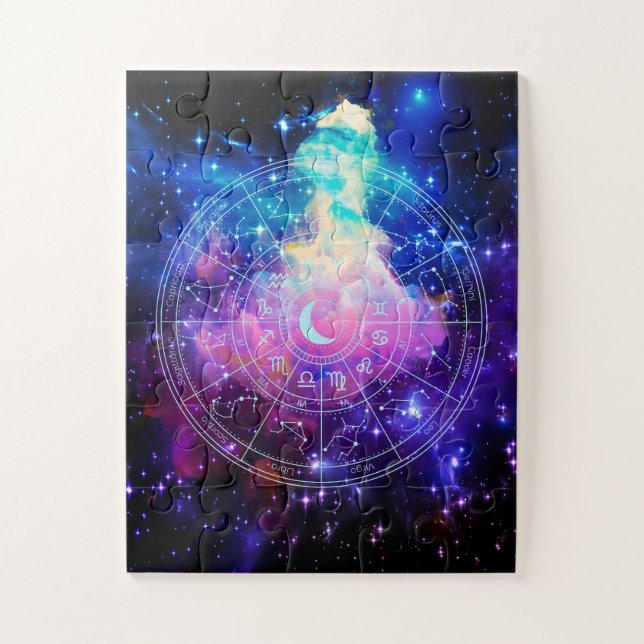 Puzzle Astrologie dans l'univers (Vertical)