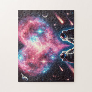 Puzzle Astronaute Amour Cosmique