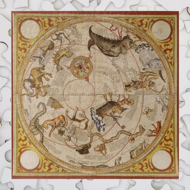 Puzzle Astronomie Vintage du ciel austral (Créateur téléchargé)