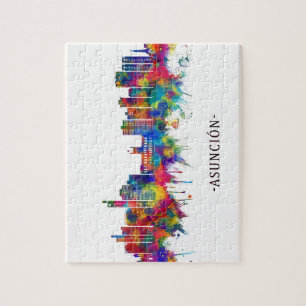 Puzzle Asunción Paraguay Skyline