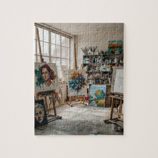 Puzzle Atelier d'artiste (Vertical)