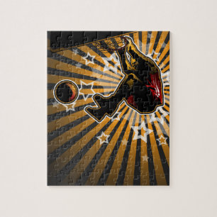 Puzzle Athlète de basket-ball