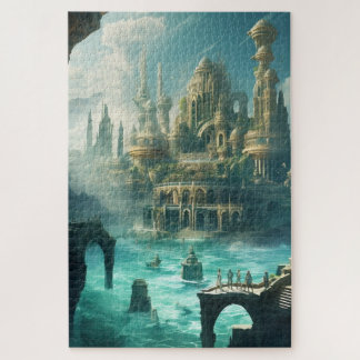 Puzzle Atlantis de 20 po x 30 po, 1014 pièces