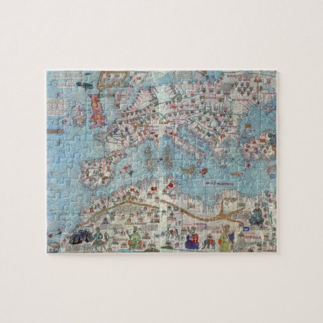 Puzzle Atlas catalan : Petit groupe de l'Afrique du Nord (Horizontal)