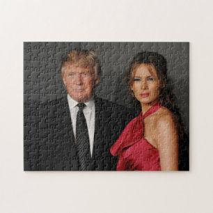 PUZZLE ATOUT DE DONALD ET DE MELANIA