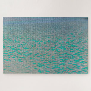 Puzzle Attersee - Gustav Klimt