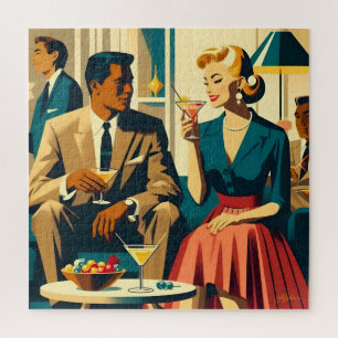 Puzzle Attraction Partagée pour les Couples de Fête de Co