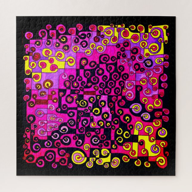 Puzzle Attrape-moi si tu peux Pinky ! (Vertical)