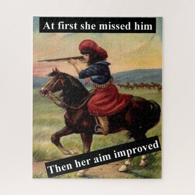 Puzzle Au Début, Elle L'A Manqué. Puis Son Objectif S'Est (Vertical)