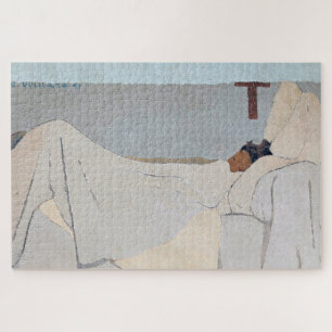 Puzzle Au lit, Édouard Vuillard