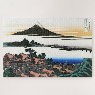 Puzzle Aube à Isawa dans la province de Kai montagne Hok
