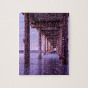 Puzzle Aube violette à Scripps Pier