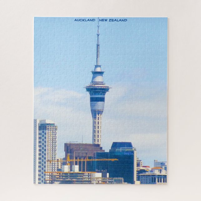 Puzzle Auckland Nouvelle-Zélande (Vertical)