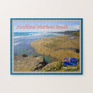 Puzzle Auckland - Plage de Muriwai - Nouvelle-Zélande -