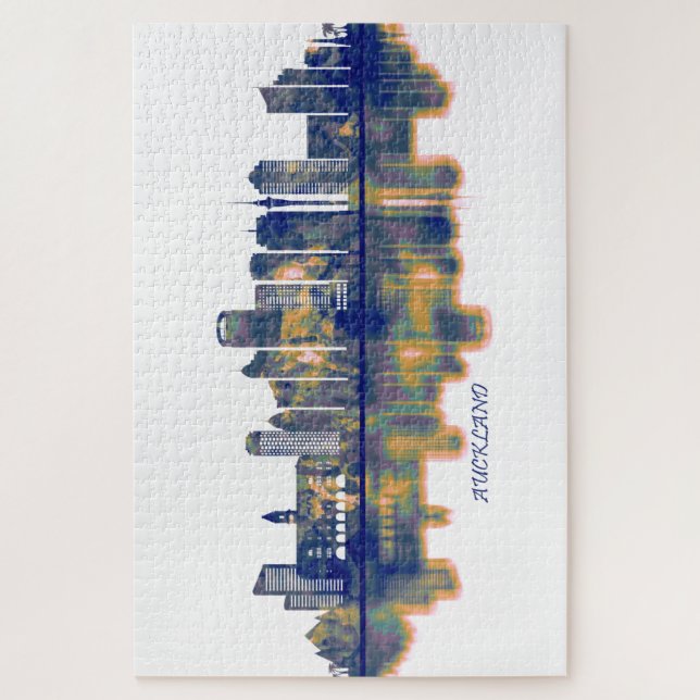 Puzzle Auckland Skyline (Vertical)