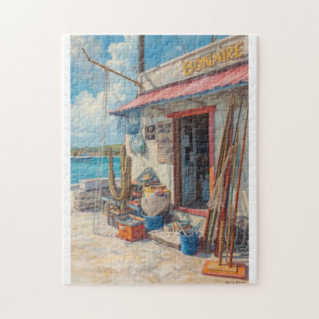 Puzzle Aucun poisson vendu à Bonaire (Vertical)